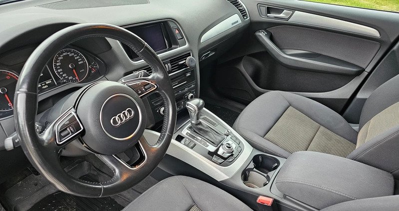 Audi Q5 cena 82900 przebieg: 218000, rok produkcji 2015 z Puszczykowo małe 742